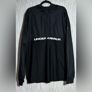 Under Armour Men's Black Windbreaker